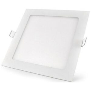 Plafon Led Embuir Quadrada 12W Bivolt 6.5K Led