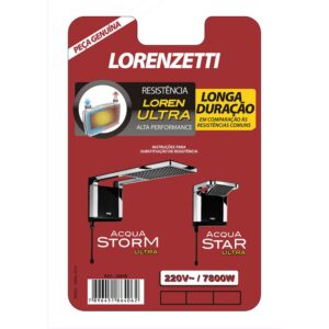 Resistência Chuveiro Acqua Ultra Lorenzetti 7800W - 220V