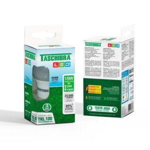 Lâmpada de Led Branca Taschibra 17W Bivolt