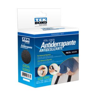 Fita Antiderrapante 50Mmx5M Preta Tekbond