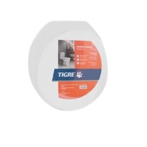Assento Sanitário Almofadado Oval Branco Suavit Tigre