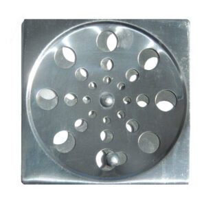 Grelha Quadrada de Inox Overtime 100mm