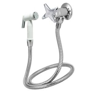 Ducha Higiênica com Registro de Plástico Esteves 1,2m