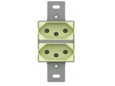 Tomada Dupla 2Pinos+Terra 20A Sem Placa Lumibras