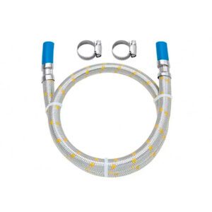 Engate Flexível em Inox para Gás com Espigão Blukit 1,20m