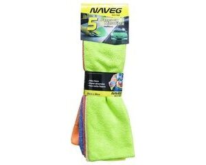 Conjunto Pano de Microfibra Naveg 5 Peças