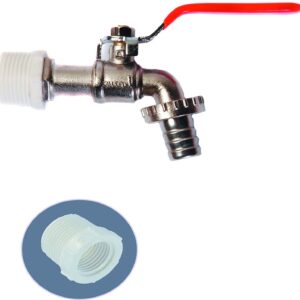 Torneira Cromada Esfera Jardim 1/2X3/4 Alavanca Lotus