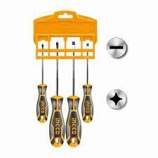 KIT CHAVES FENDA/PHILIPS 4PC INGCO