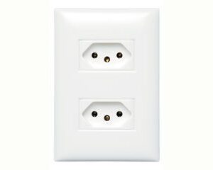 Tomada Thesi 2To 3P 10 A 4X2 Branco Pial