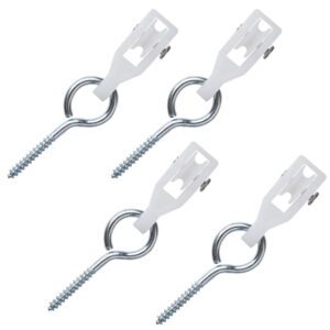 Carretilha Simples para Varal Secalux 4 unidades