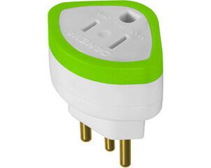 Adaptador de Tomada Reverso 2P+T Daneva 10A
