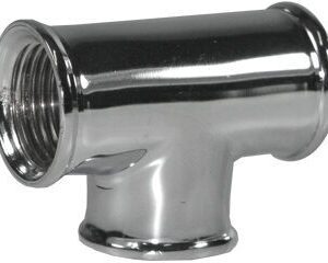 Tê Rosca Fêmea Cromada 1/2" Dalcon