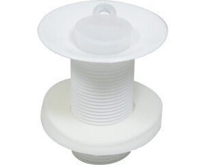 Válvula para Lavatório sem Ladrão sem Unho Branca Astra