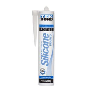 Silicone Acético Branco Tekbond 280g
