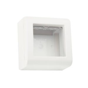 Caixa + Tampa de Sobrepor 2 Postos Lizflex Branco Tramontina