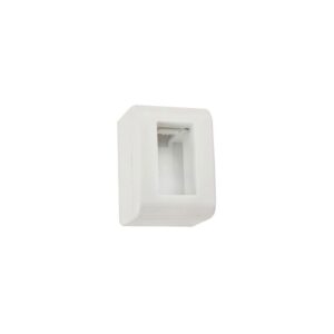 Caixa + Tampa de Sobrepor 1 Posto Lizflex Branco Tramontina