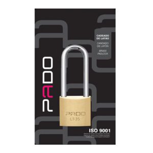 Cadeado de Latão SM Dourado Haste Longa Pado 35 a 55mm