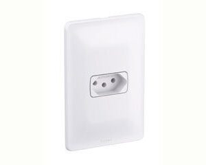 Tomada Zeffia 4X2 1To 10A Branca Pial