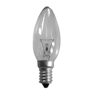 Lâmpada Vela Lisa E14 Clara Brasfort 40W - 127V