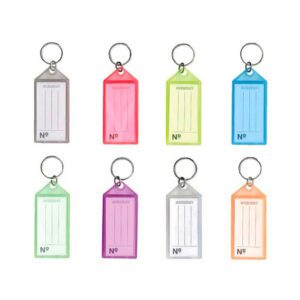 Chaveiro com Etiqueta de Identificação Sortidos Acrimet