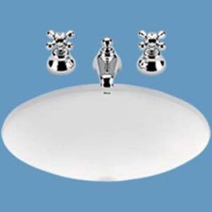 Cuba De Embutir Oval L37 49X36Cm Branca Deca