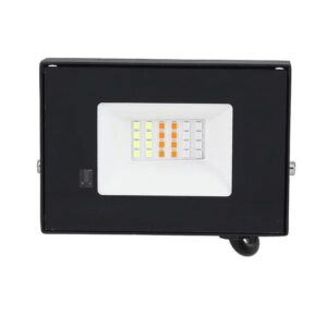 Refletor Led 50W RGB Preto Gaya