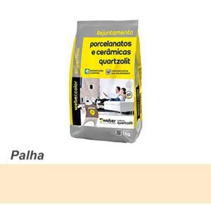 REJUNTE P/ PORC. RESINADO 1KG PALHA