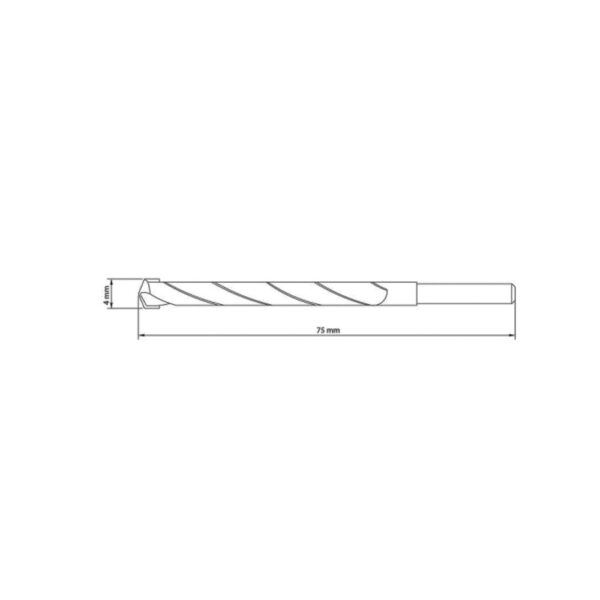 Broca para Concreto Vídea Tramontina 4mm - Imagem 2