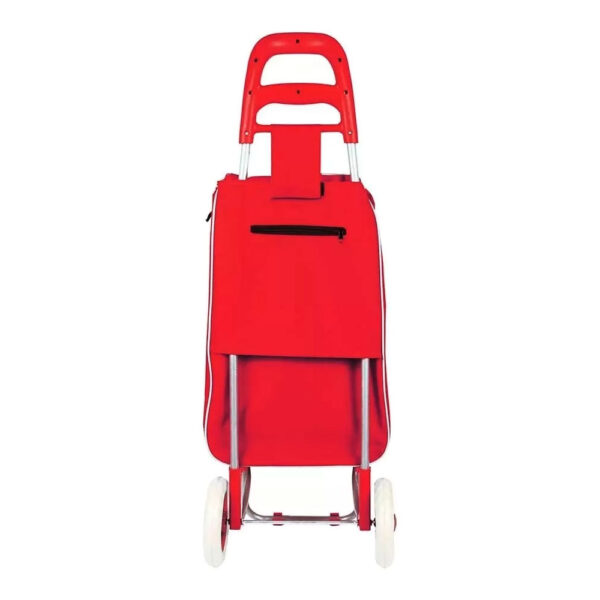 Carrinho de Compras Bag to Go Poliéster Vermelho Mor - Imagem 2