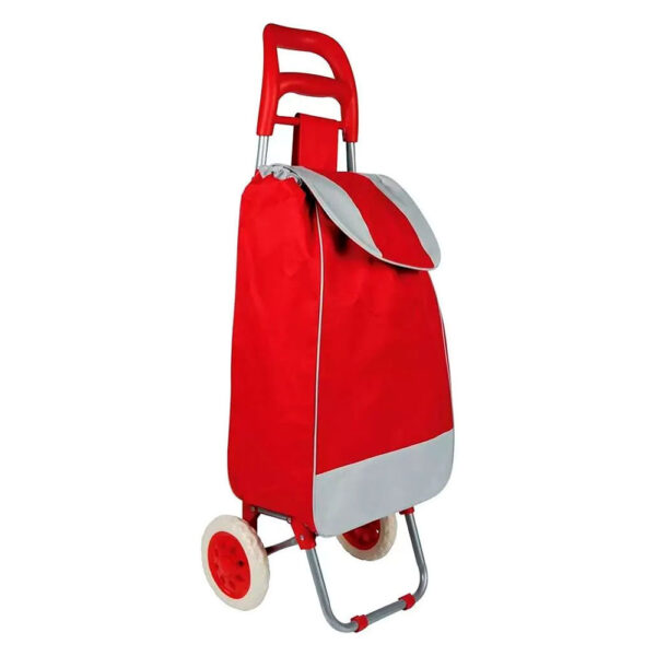 Carrinho de Compras Bag to Go Poliéster Vermelho Mor - Imagem 3
