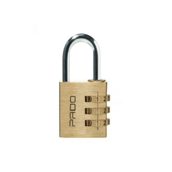 Cadeado Segredo de Latão Dourado Pado 30mm