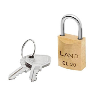Cadeado de Latão Land 20mm