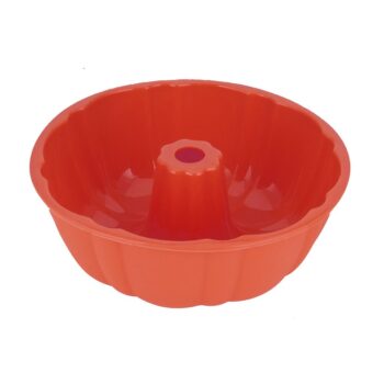 Forma de Silicone Redonda para Pudim Uny Home