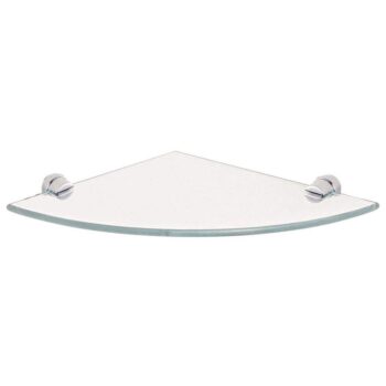 Prateleira de Vidro de Canto Bemfixa 20x20cm