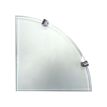 Prateleira de Vidro de Canto Bemfixa 25x25cm