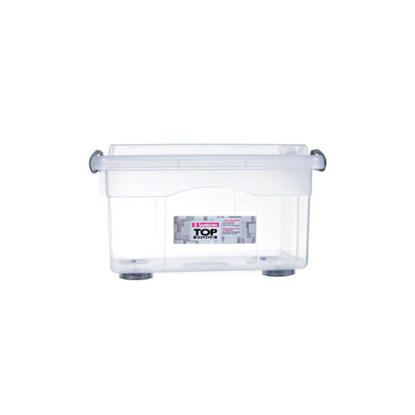 Caixa Organizadora com Tampa de Plástico Incolor Sanremo 4,3L - Imagem 3