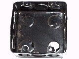 Caixa De Embutir 4X4 Ferro Preto Arcoir
