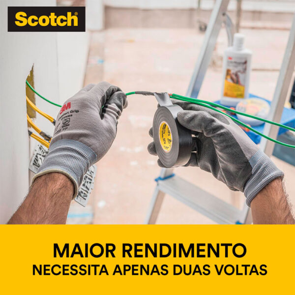 Fita Isolante Scotch 3M - 19mmx20m - Imagem 4