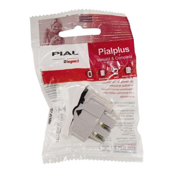 Módulo Interruptor 1TS Pialplus Branco Pial 10A