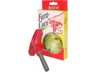 Furador de Coco Verde em Inox Keita
