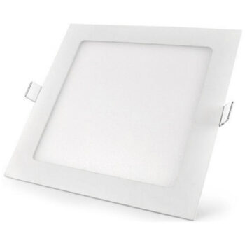 Plafon Led Embuir Quadrada 12W Bivolt 6.5K Led