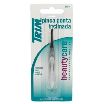 Pinça Profissional de Ponta Diagonal Aço Inox Trim