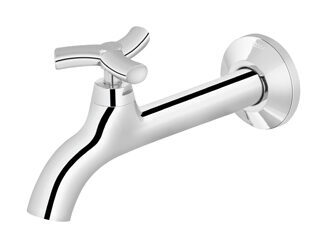 Torneira Bica Longa Pia/Parede Primor Cr Docol