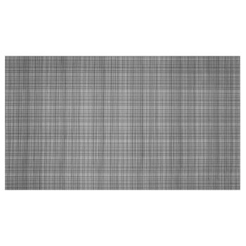 Tapete Passadeira de Cozinha Tropical Estampa de Tecido Cinza Kapazi 43cm x 1m