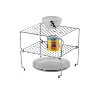 Organizador Prateleira Cromado para Armário Future 44cm