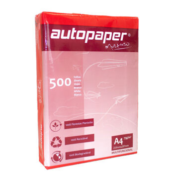 Papel Sulfite A4 Branco Autopaper 500 folhas