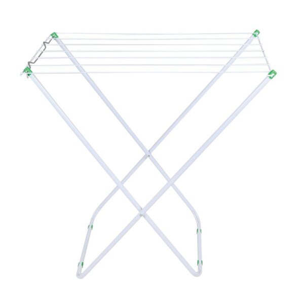 Varal de Chão Slim Sem Abas em Aço Branco Mor 79x45cm - Imagem 2
