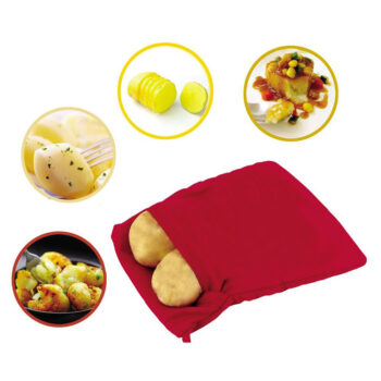 Saco para Assar Batatas Assa Rápido Vermelha Nai BR