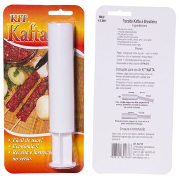Modelador para Kafta em Plástico Branco Tia Ajuda