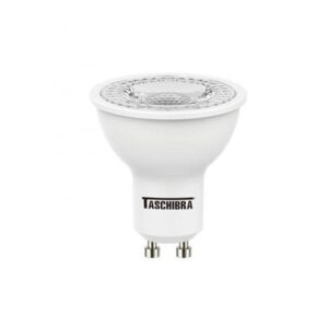 Lâmpada de Led Dicróica Branca Taschibra 7W Bivolt